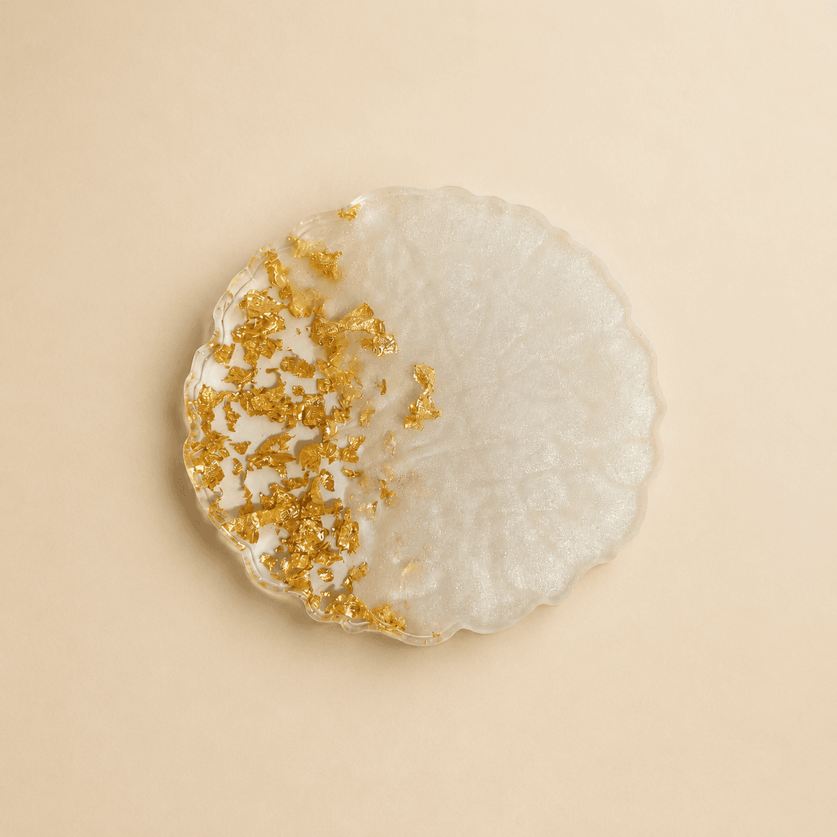 Σουβέρ "Pearl & Gold"